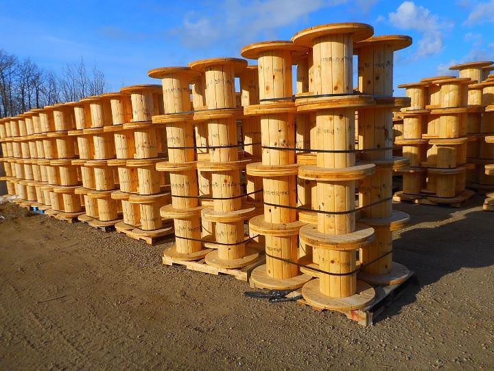 Cable Reels Services - ProWest Shipping & Packaging Ltd.