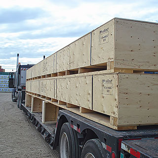 Oversize crates